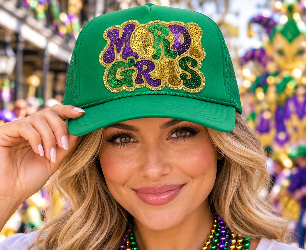 PREORDER 5” Sequin Mardi Gras   ETA 11/22  SEE DESCRIPTION