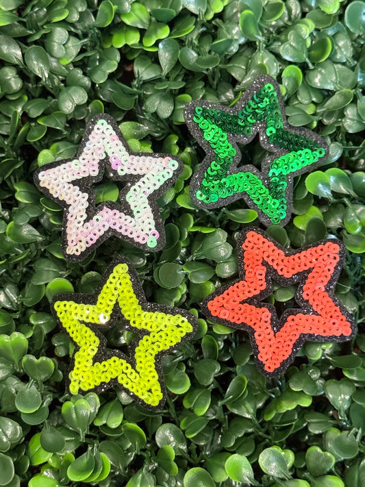 2” Hollow Sequin Star