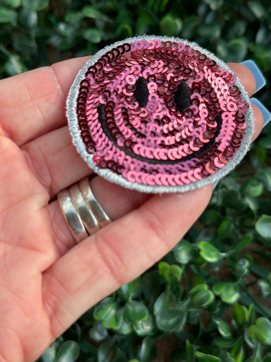 4” Sequin Bow Pocket/Hat Patch