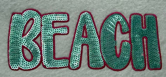 6” Sequin BEACH- OSC ORIGINAL