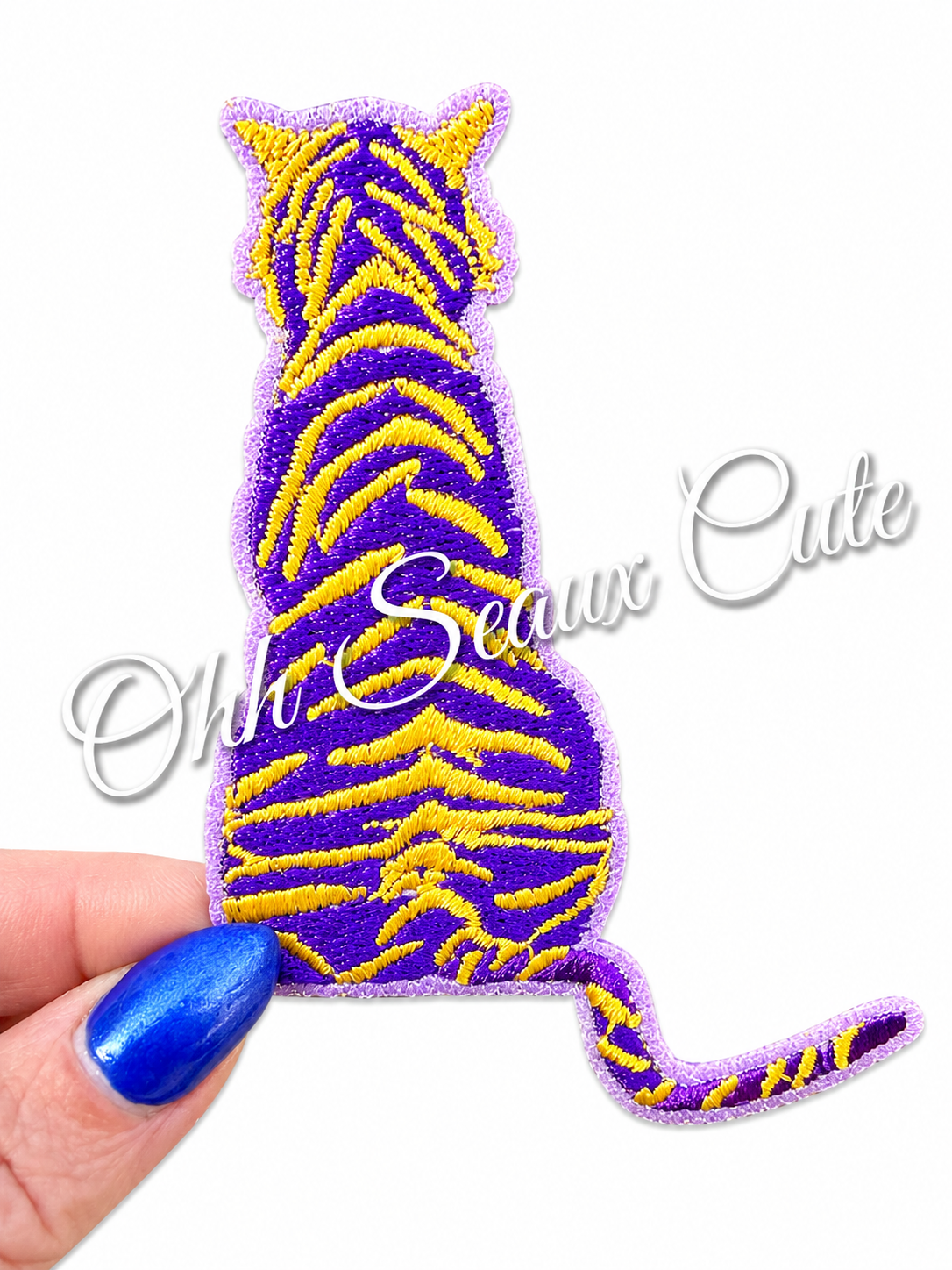 3" LSU Purple Tiger