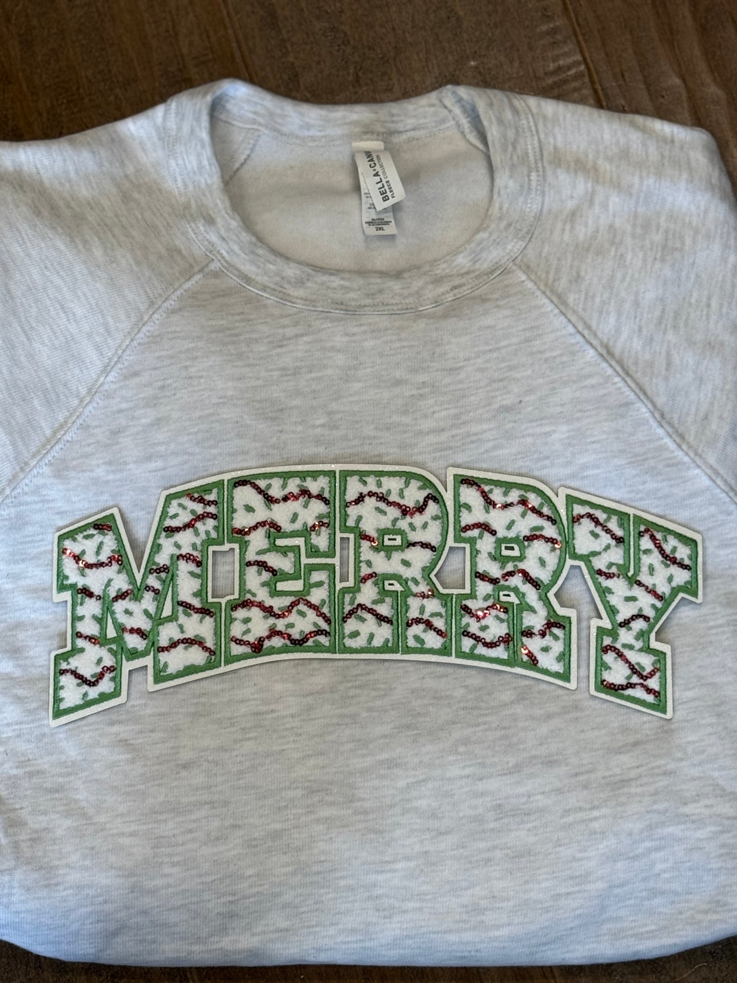 12” Christmas Cake MERRY