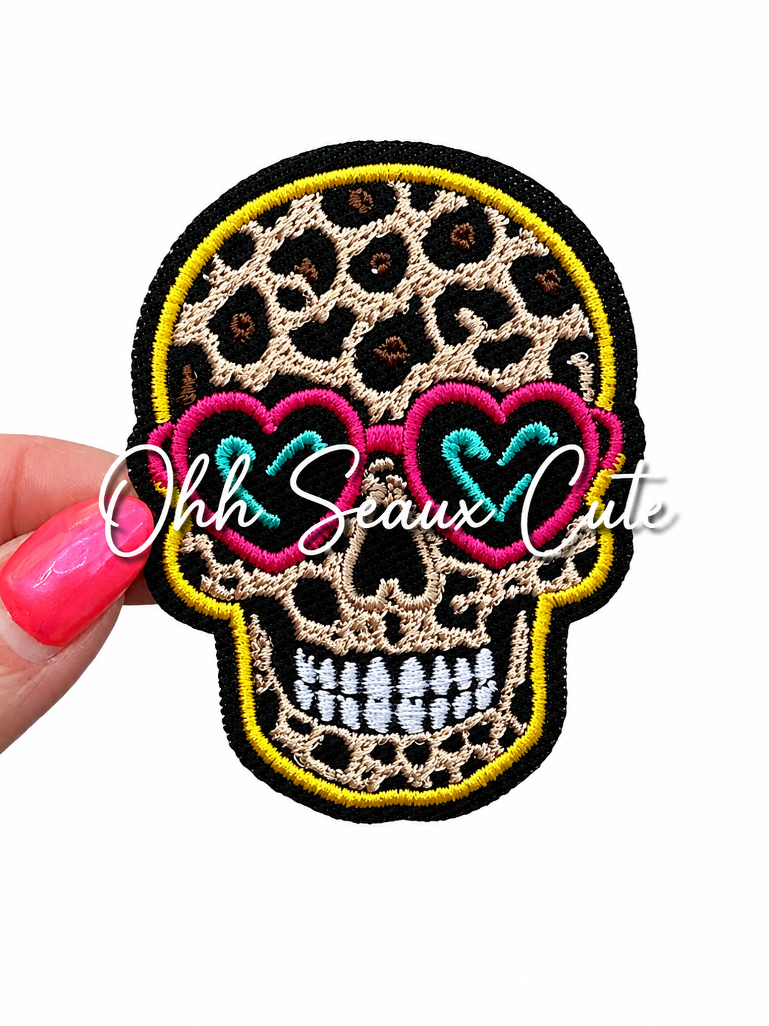 2 Leopard Skull