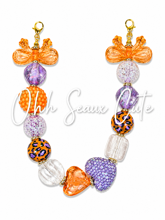 9” Clemson Leopard 1 Hat Chain
