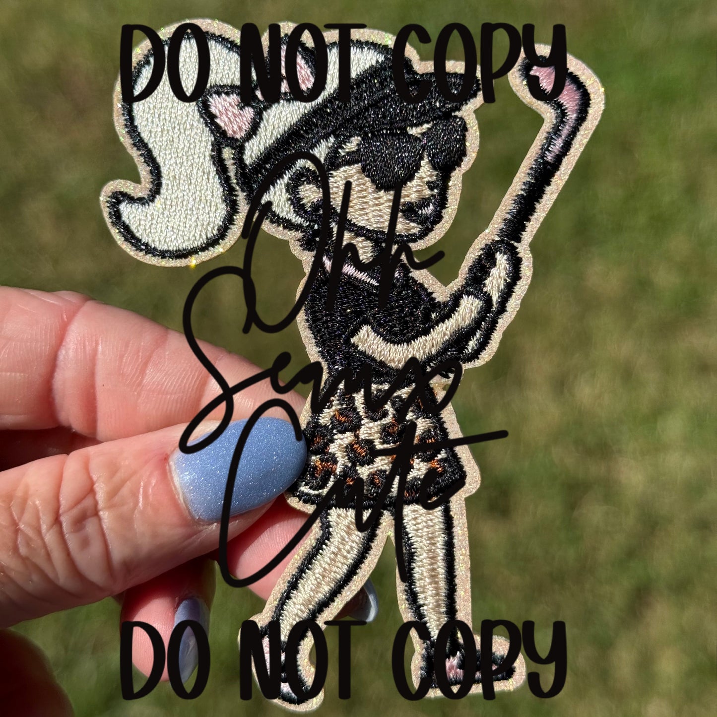 3.5” Leopard Golf Girl Collection-OSC Original DO NOT COPY