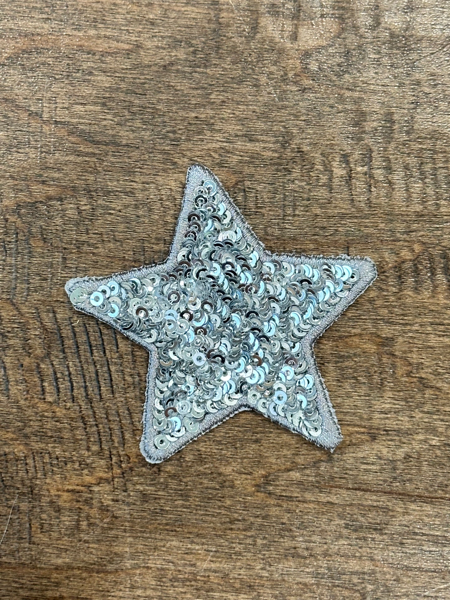 5” Sequin Star Patch