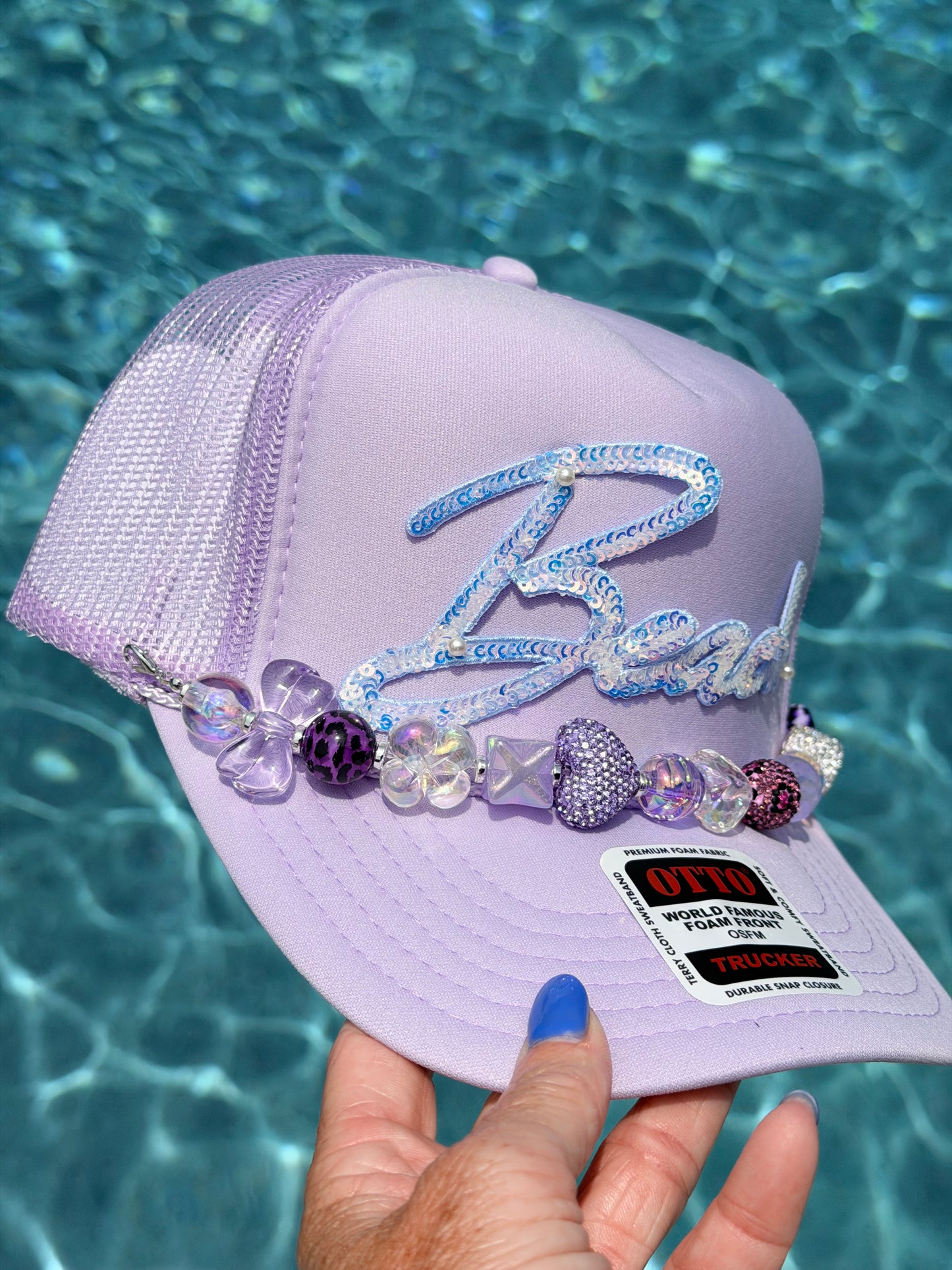 9” Purple Haze Hat Chain