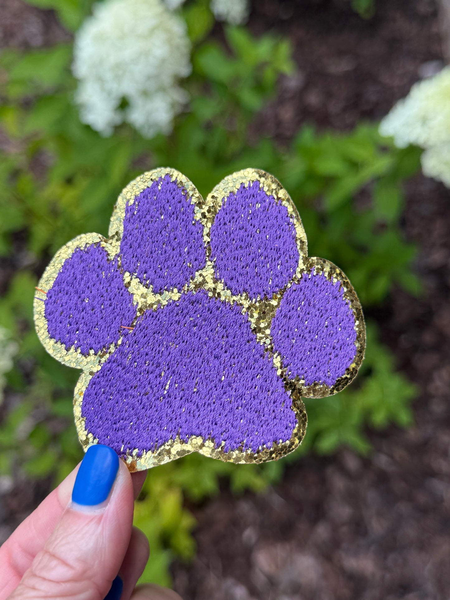 3” Glitter Tiger Paw