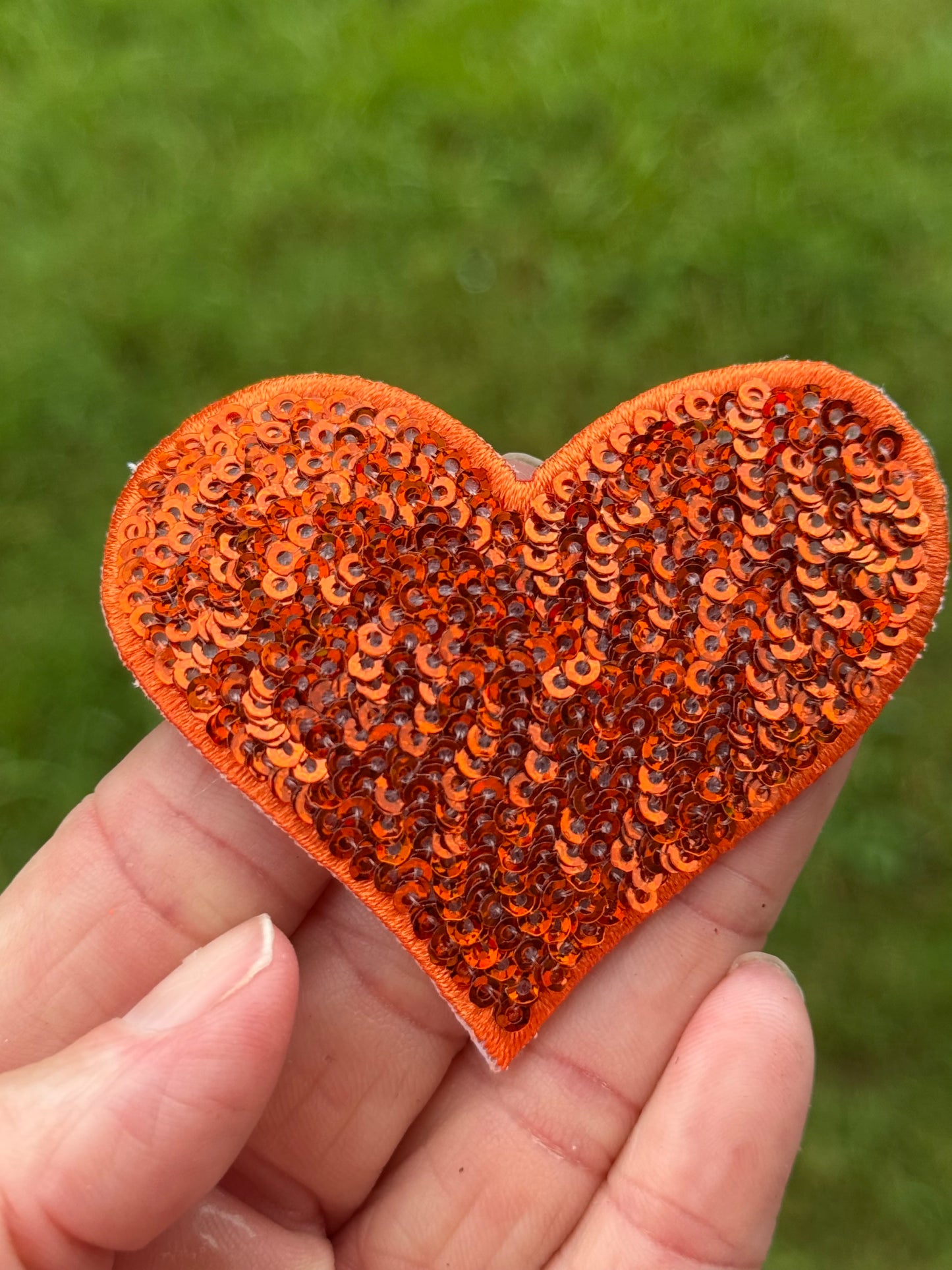 2.5” Sequin Heart