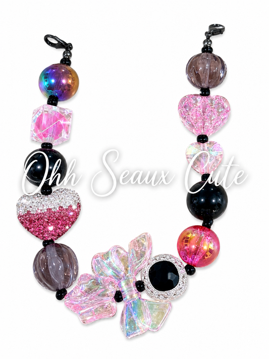 October Pink 1 Hat Chain