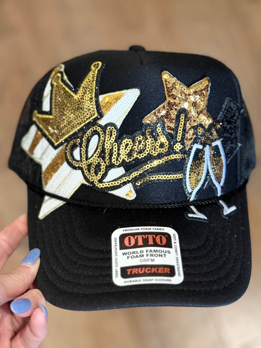 Sequin New Years Hat