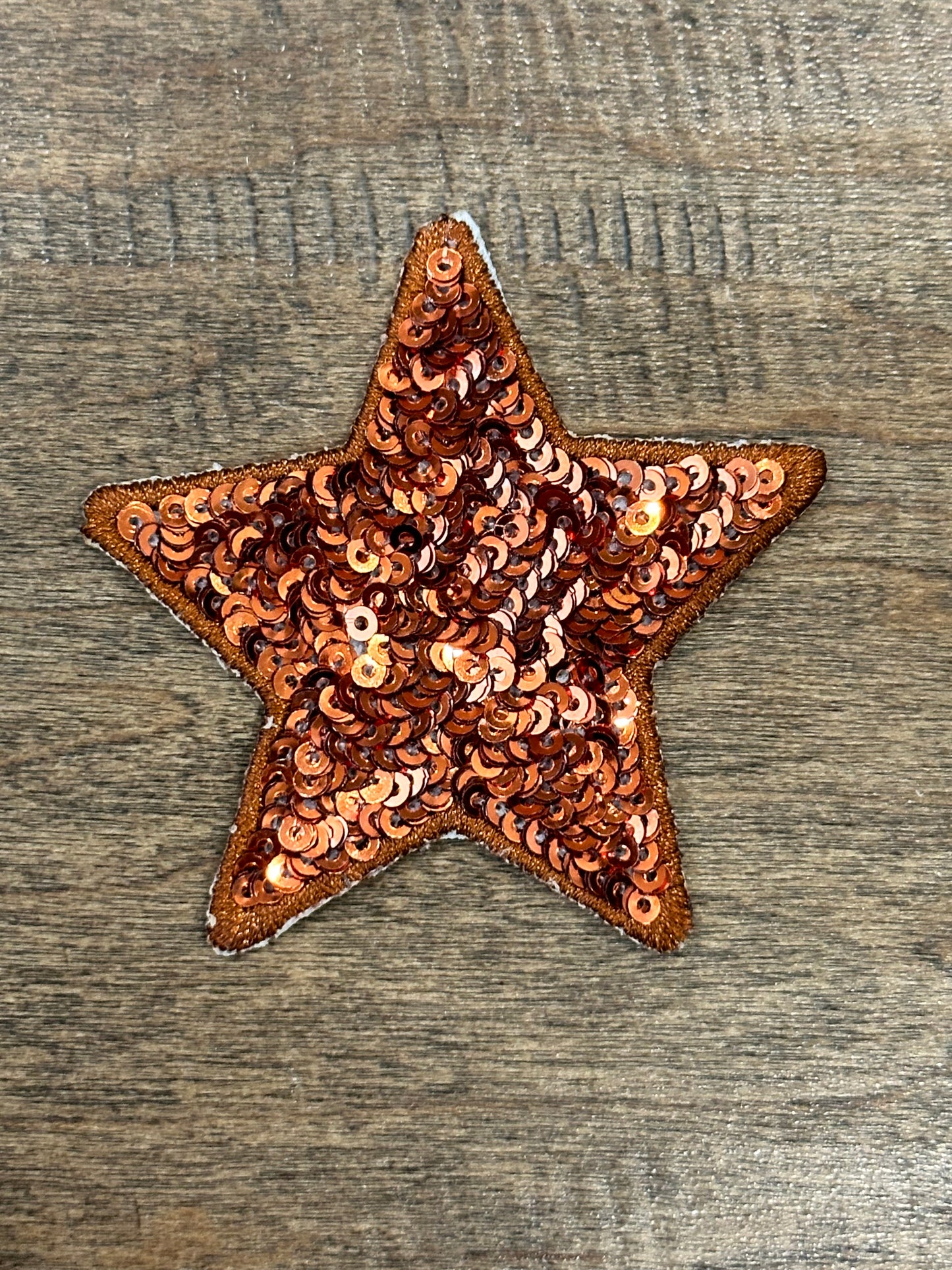 5” Sequin Star Patch