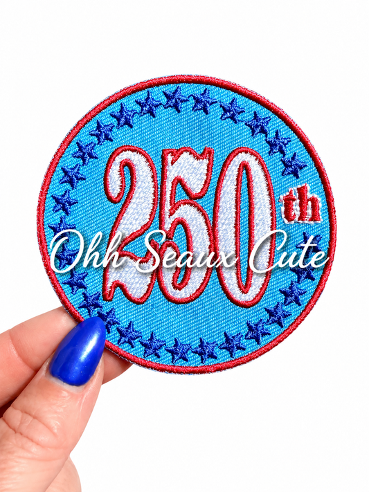 3.25” 250th USA- Blue