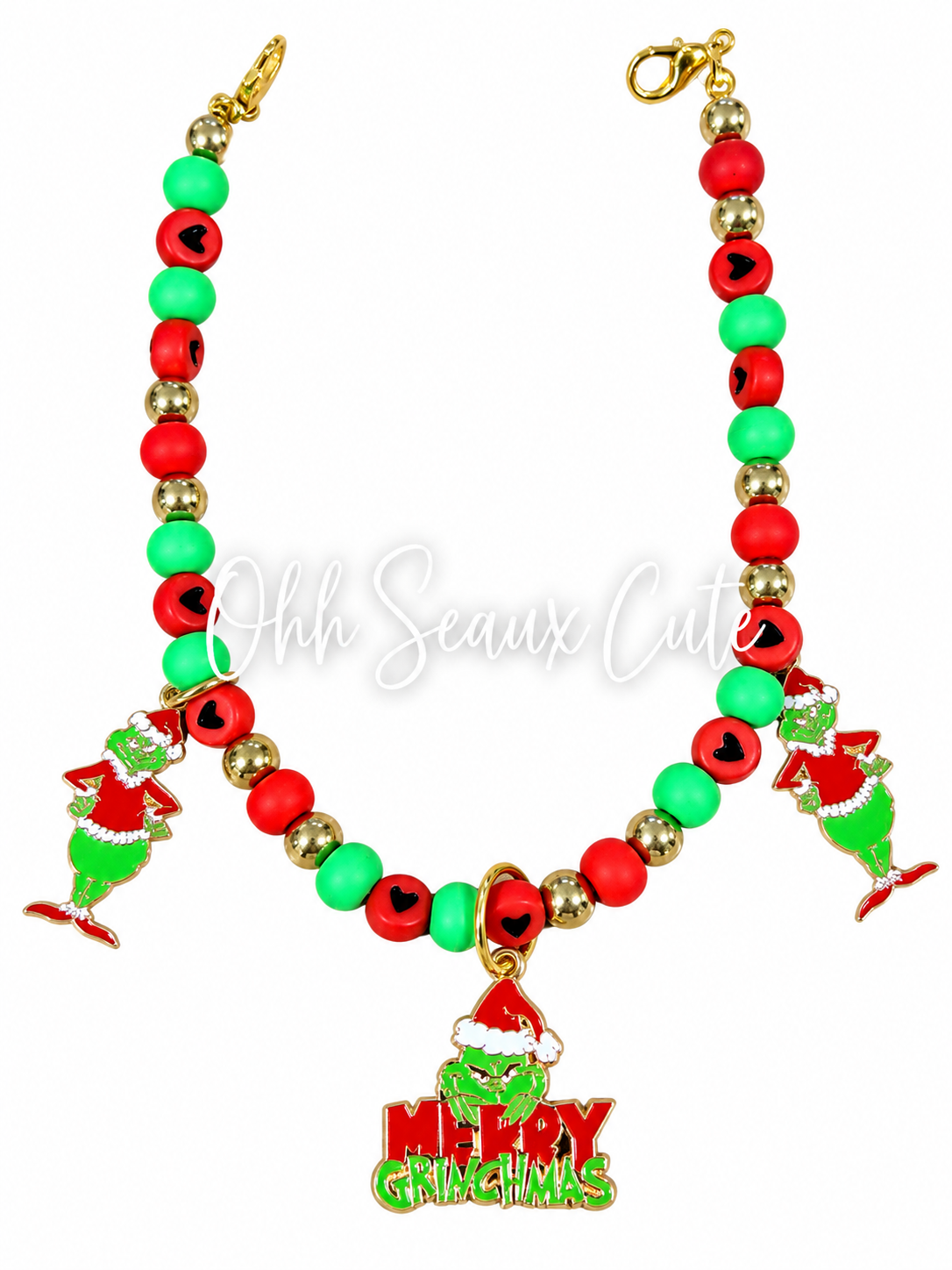 9” Grinch 2 Hat Chain