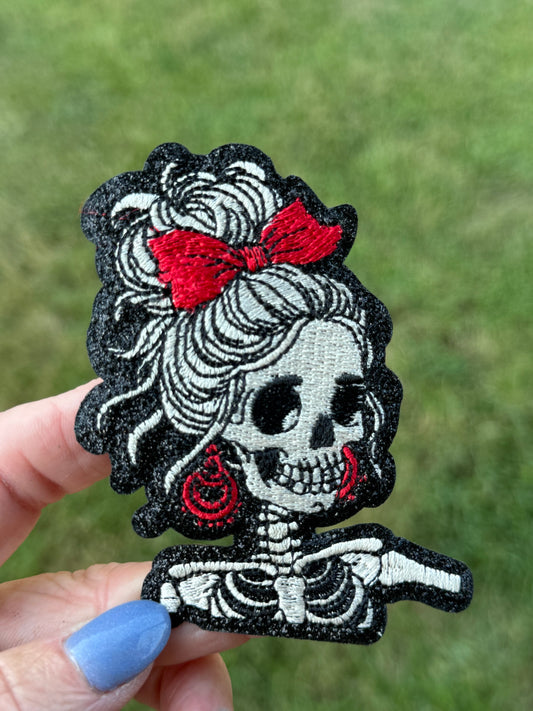 3.5” Skelly Rock Babe (OSC Original) DO NOT COPY