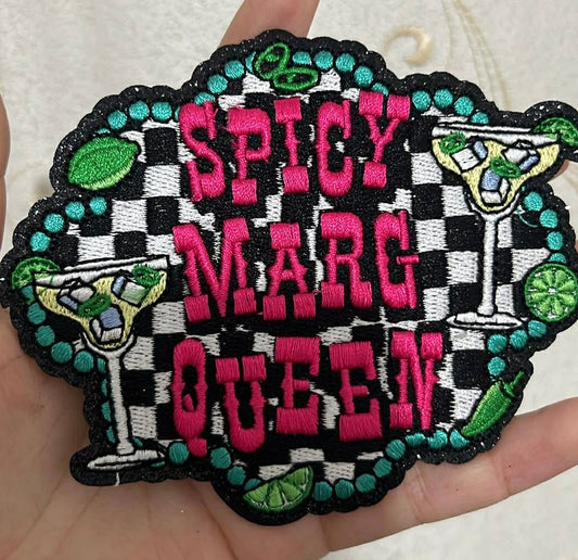 3.75” Checkered Spicy Marg Queen