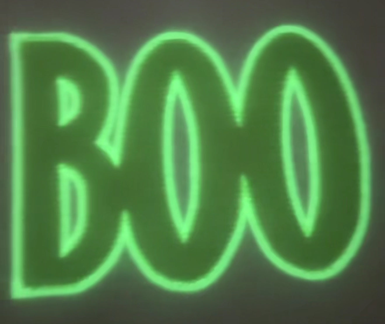 5” Glow Neon Green Sequin BOO (OSC)