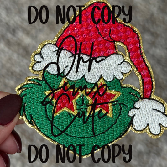 3” Checkered Grinch (OSC CUSTOM) DO NOT COPY