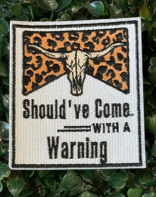 3.5” Should’ve Come with a Warning (OSC CUSTOM) DO NOT COPY
