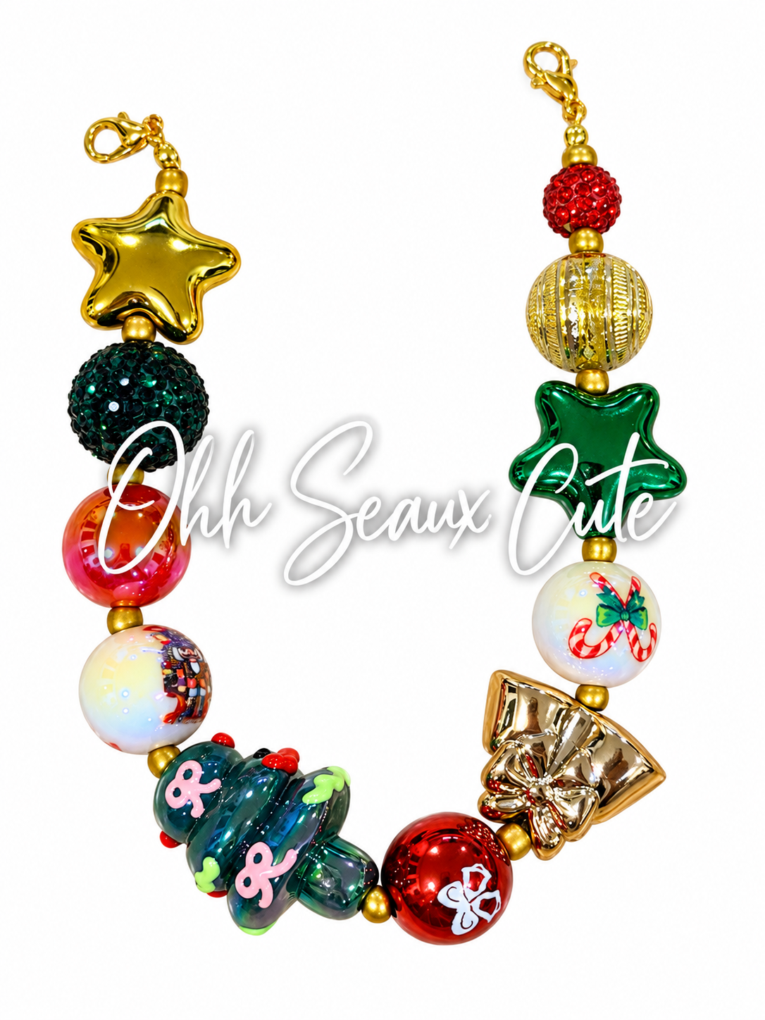 9” Christmas 13 Hat Chain