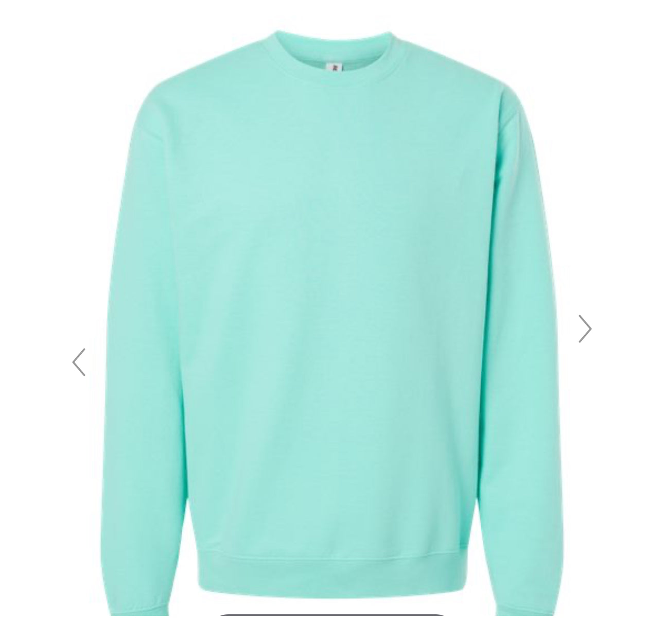 Independent Trading Co Midweight Crewneck Sweatshirt-Teal