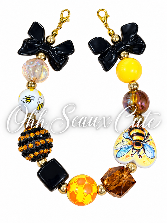 9” Honeybee 3 Hat Chain