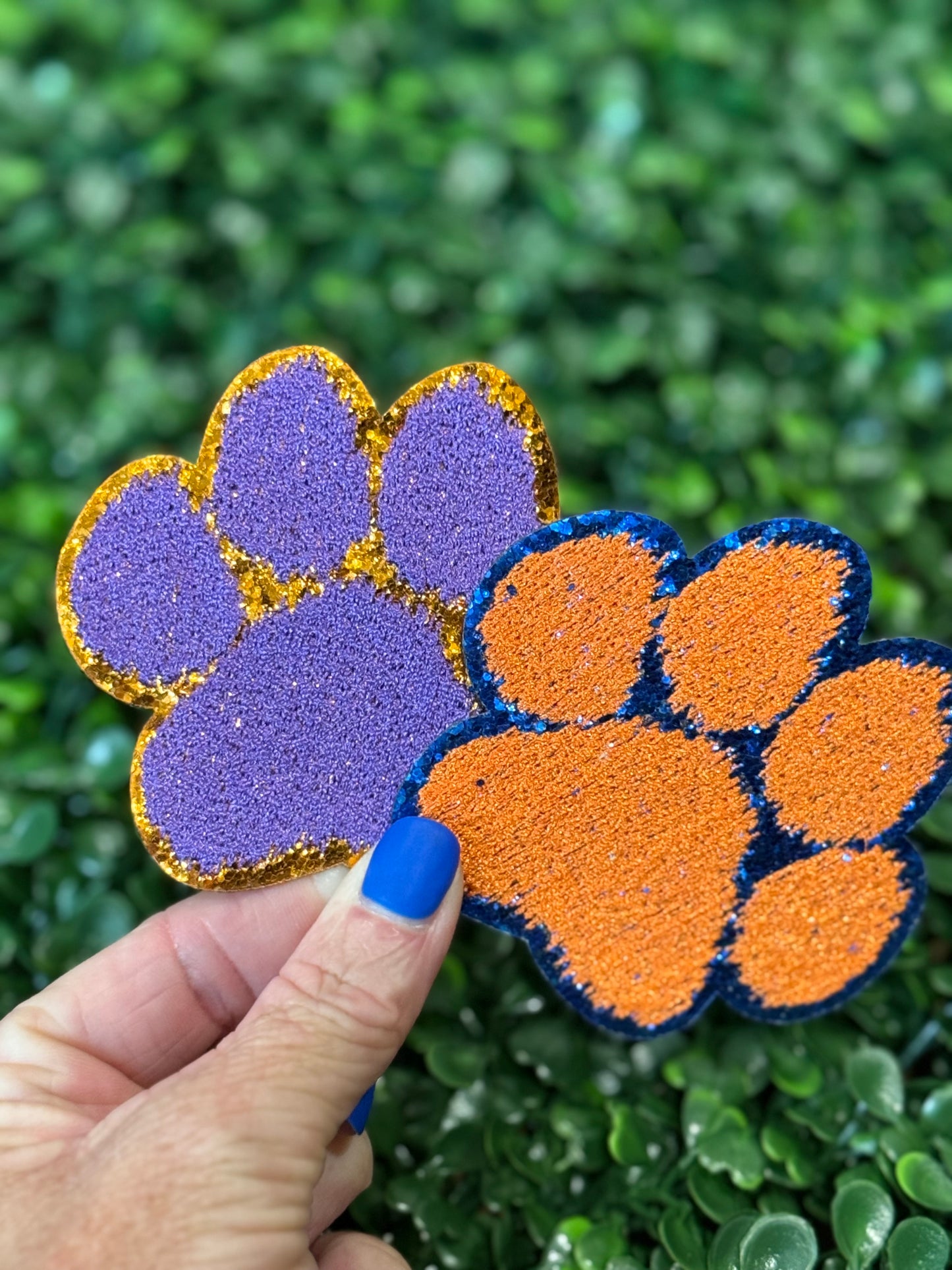 3” Glitter Tiger Paw