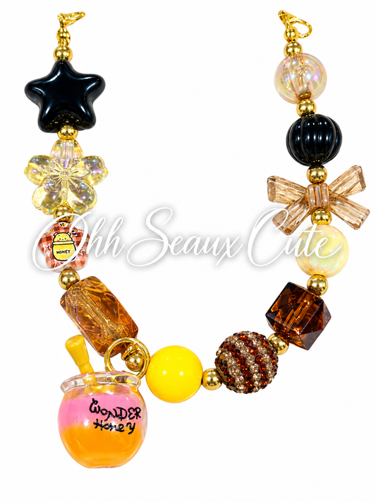 9” Honeybee 2 Hat Chain