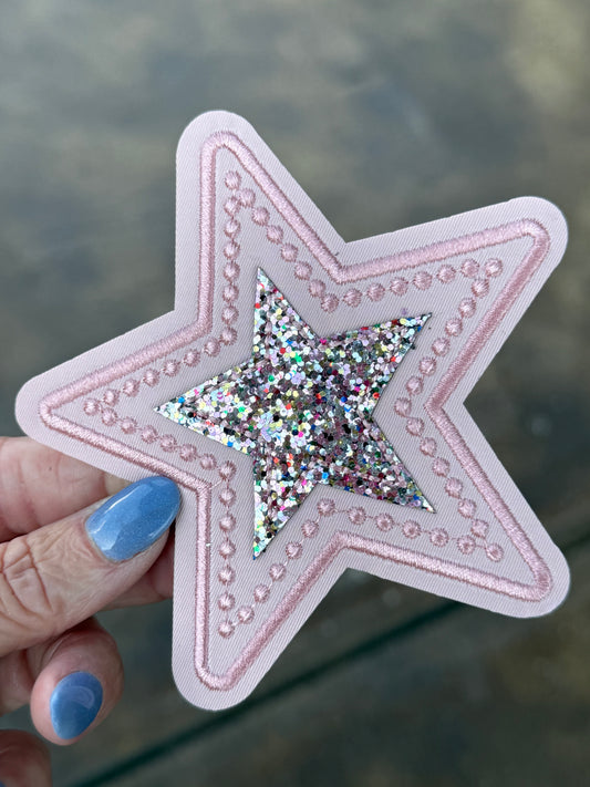 4” Glitter Knot Star