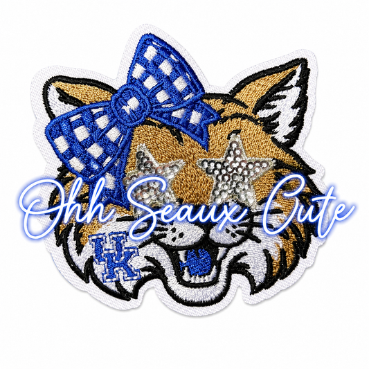 3.5” Kentucky Hairbow Mascot