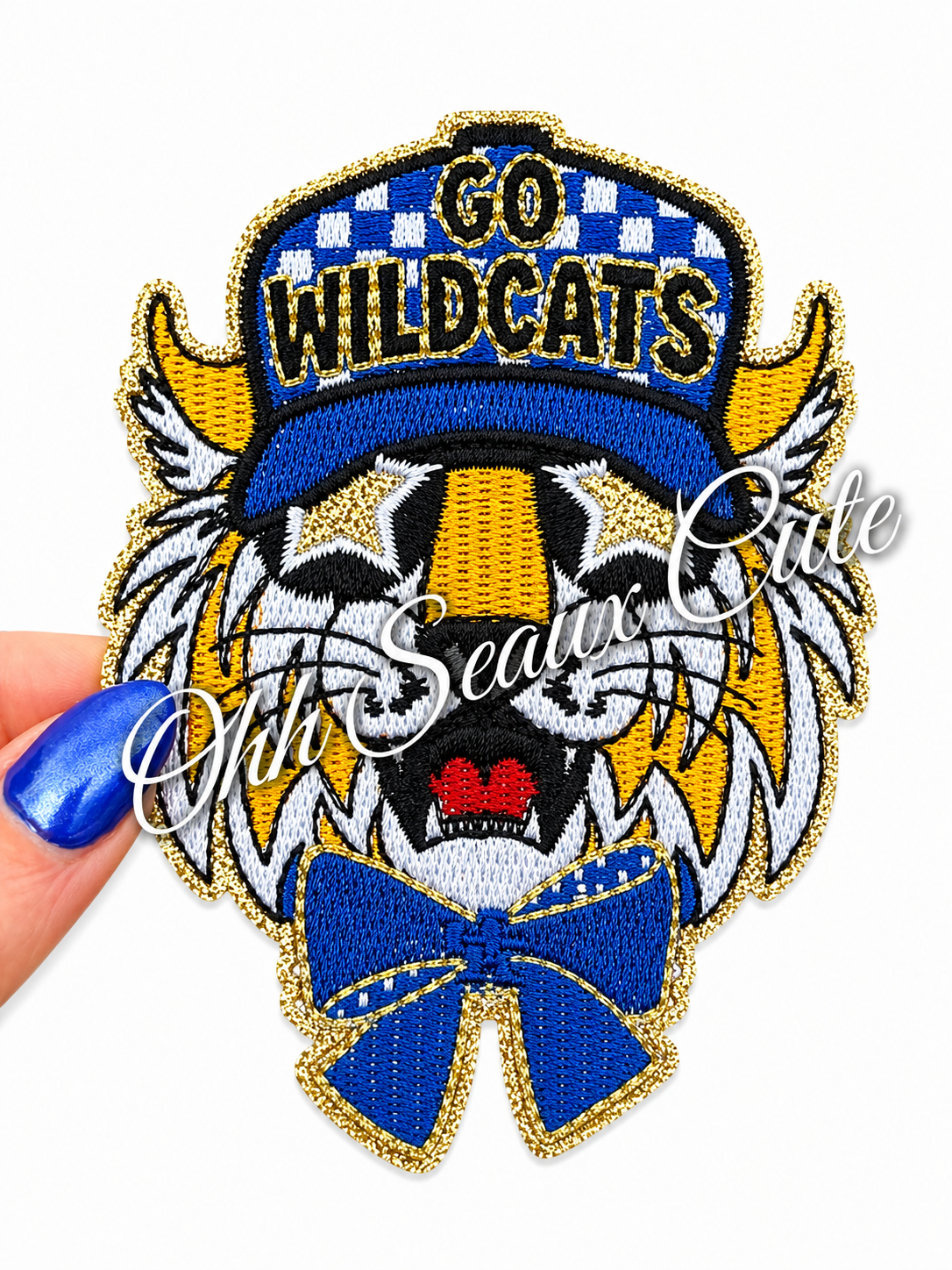 3.25” Kentucky Checkered Hat Mascot