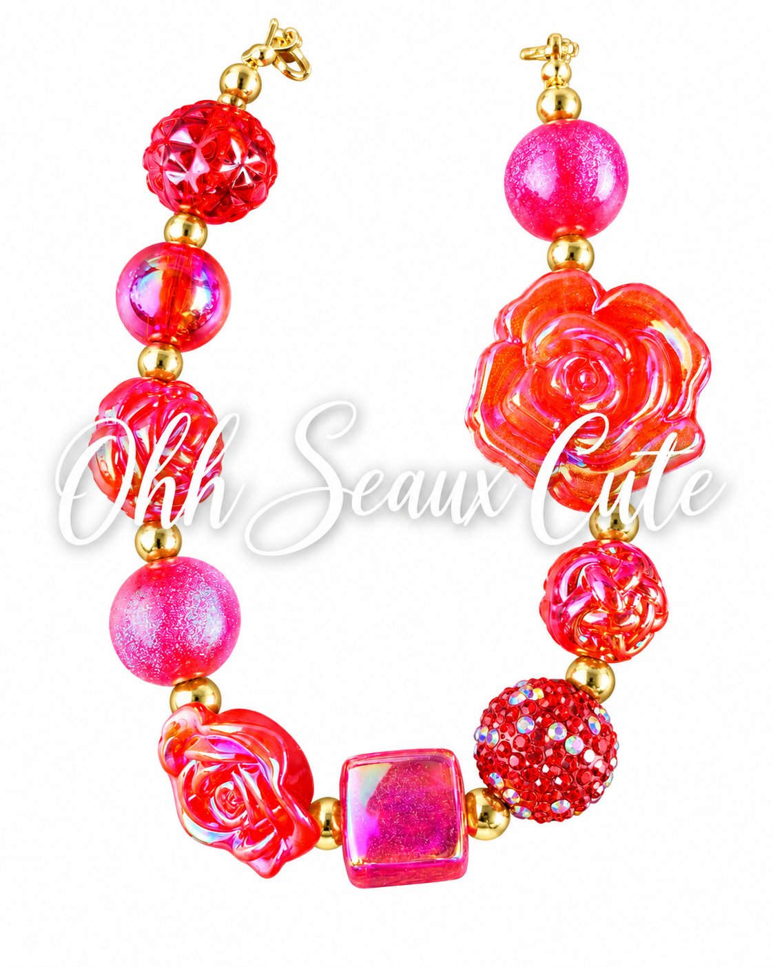 Red 4 Hat Chain