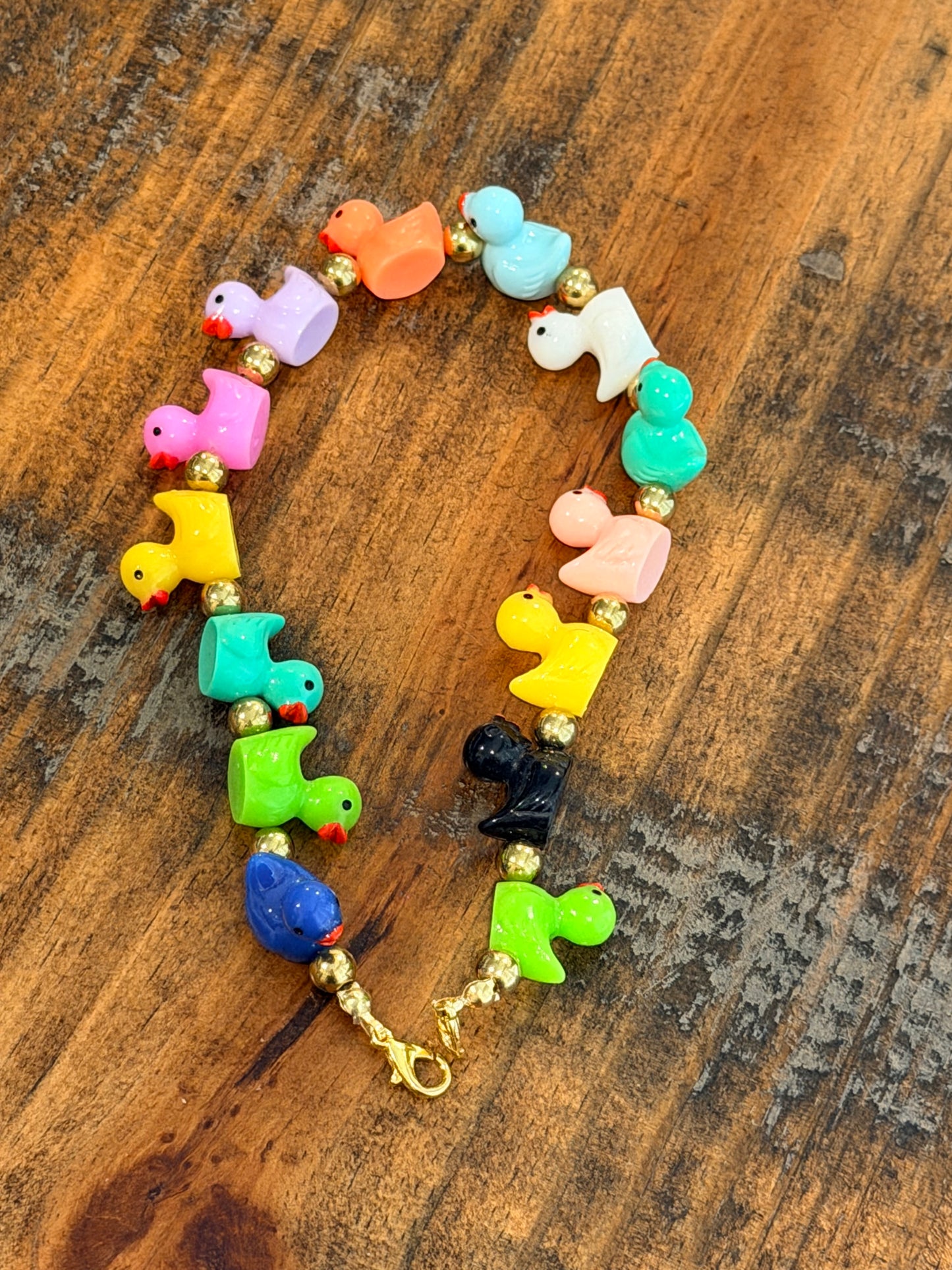 9” Rubber Duck Hat Chain