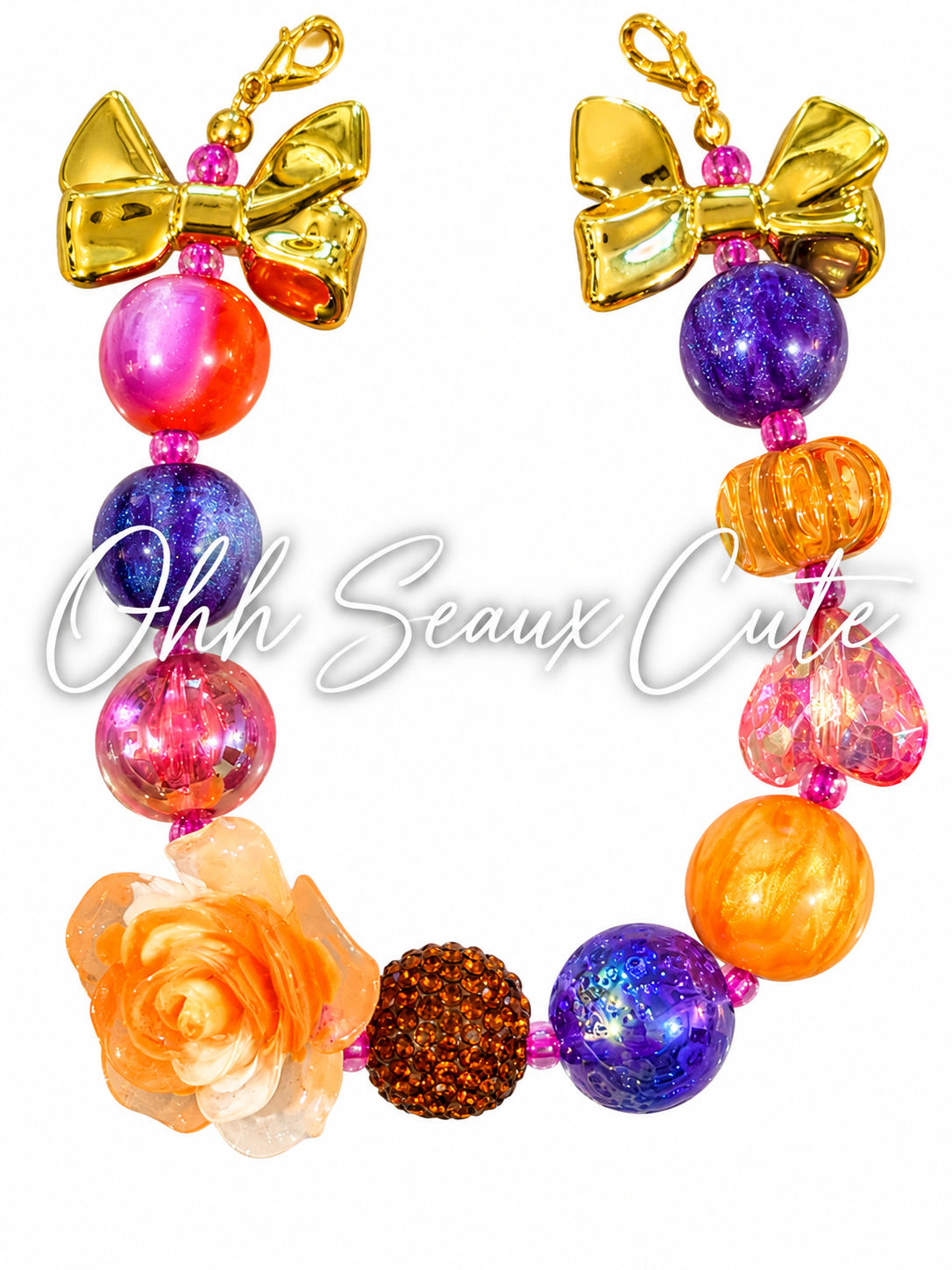 9” Sunset 7 Hat Chain