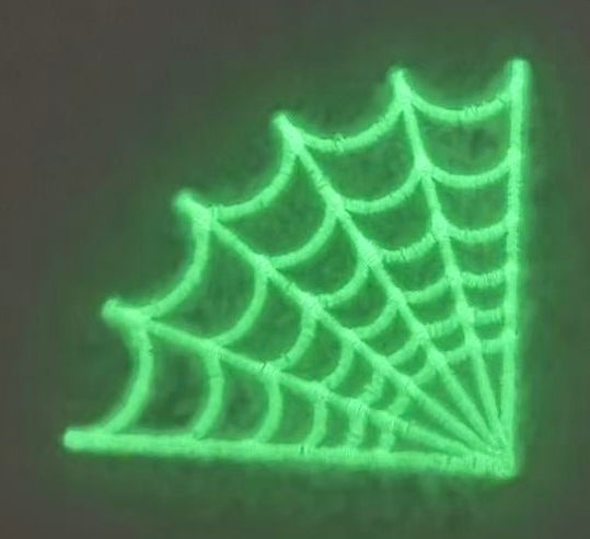 2.5” Glow Spider Web