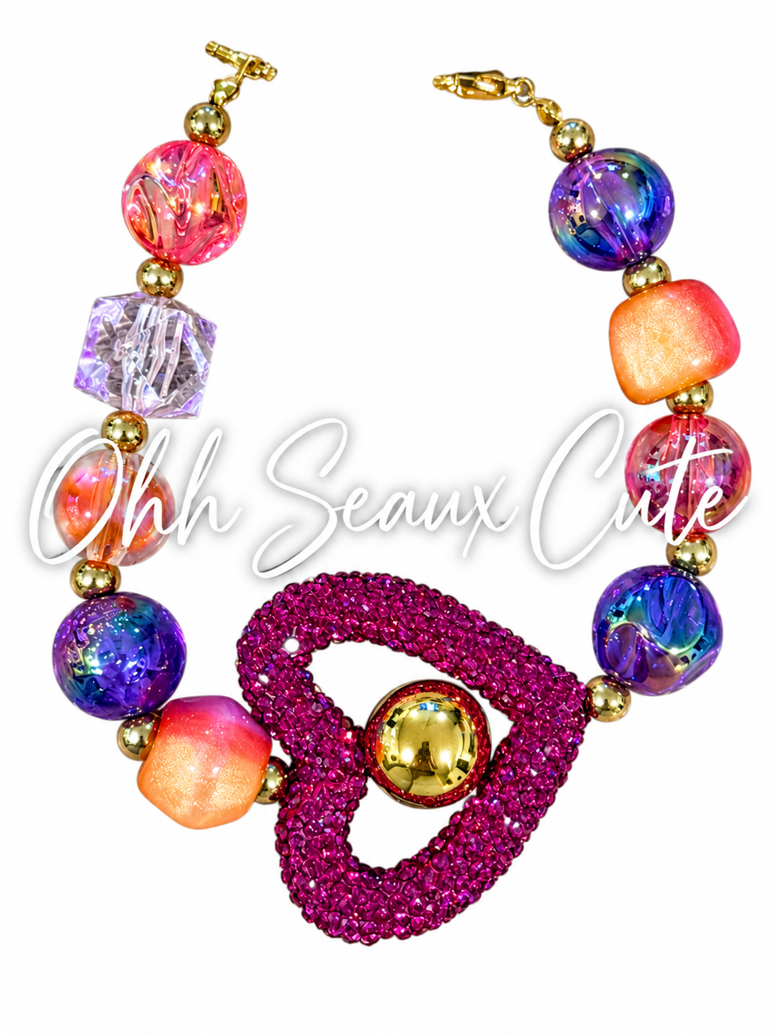 9” Sunset 12 Hat Chain