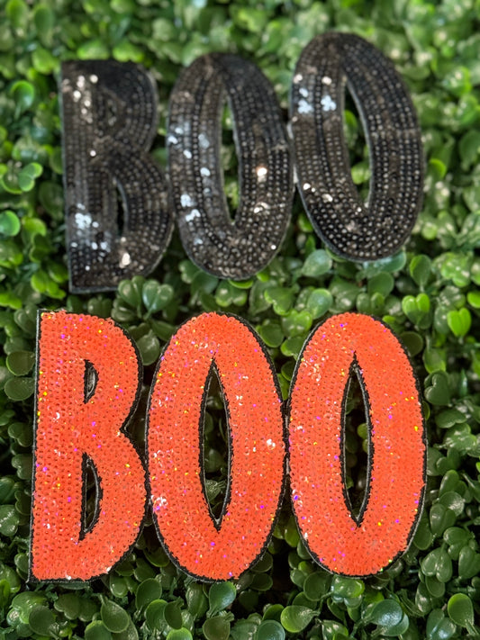 5” Sequin BOO (OSC)