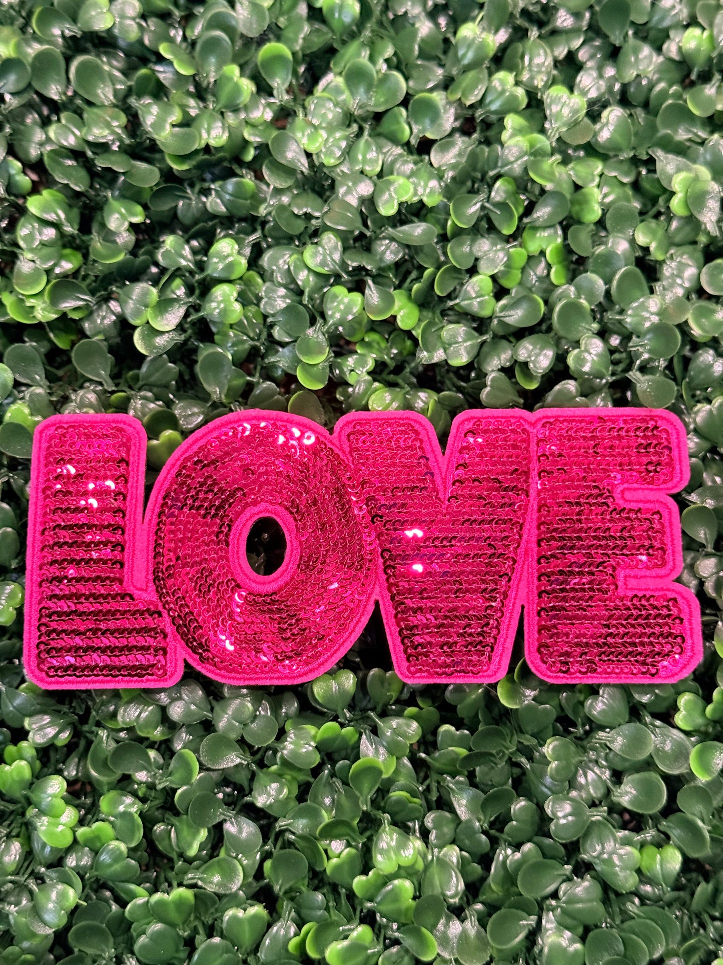 6” Valentine’s Pink LOVE