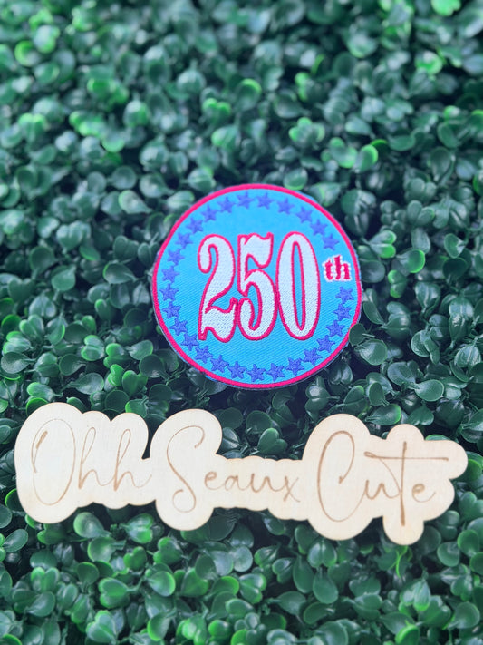 3.25” 250th USA- Blue