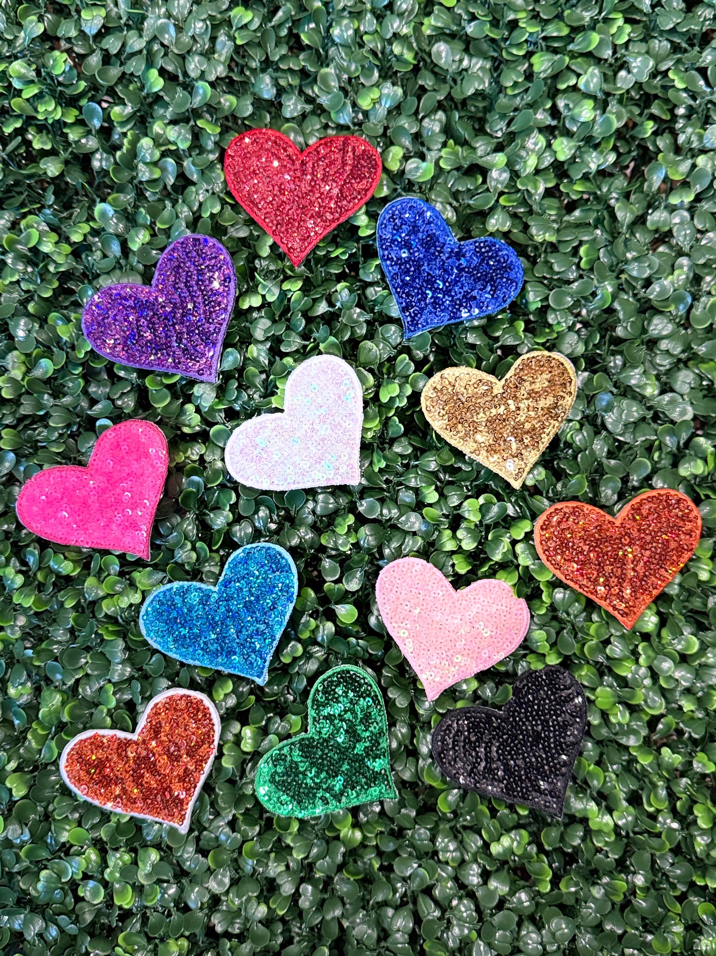 2.5” Sequin Heart