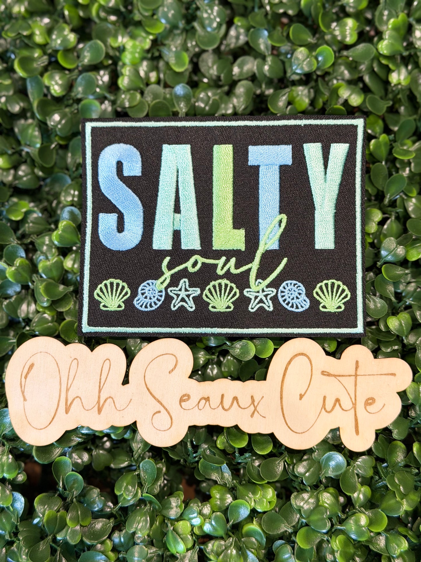 4” Salty Vibes Seashell