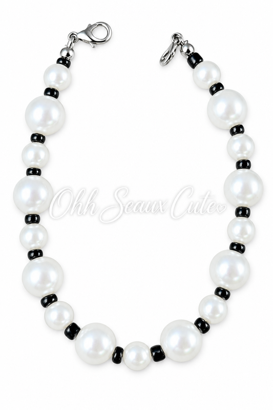 Black/White 10 Hat Chain