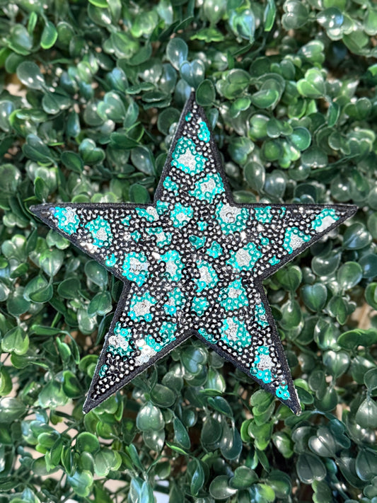 5” Teal Leopard Star (OSC Original)