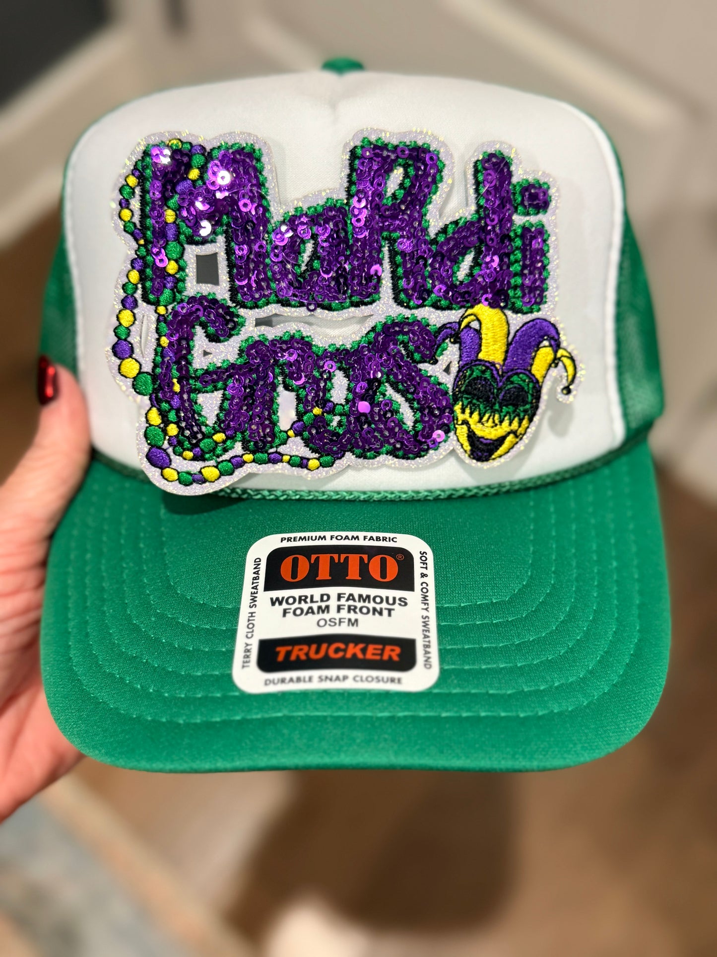 4.5” Sequin Mardi Gras (OSC Original)DO NOT COPY