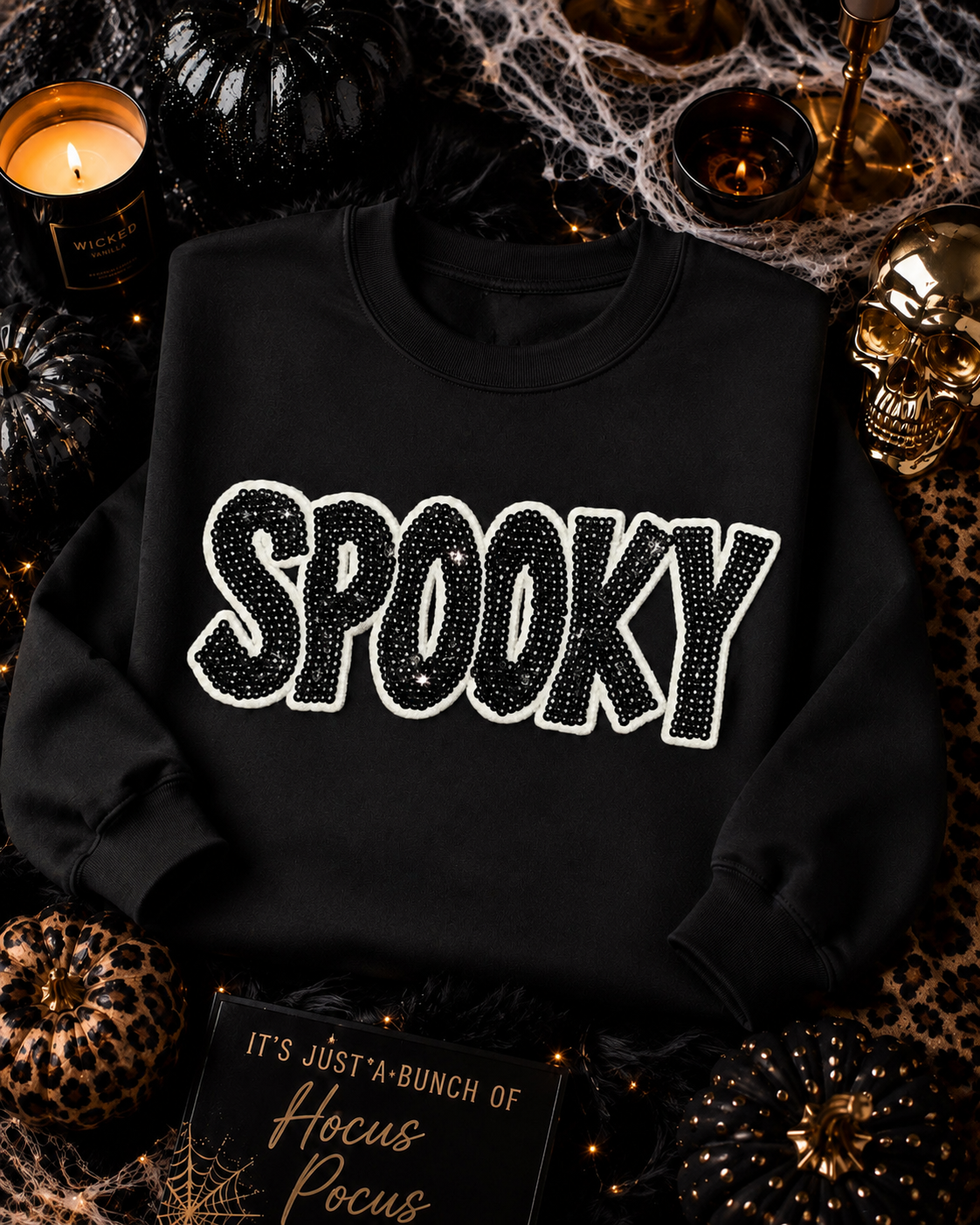 12” Glow Trim SPOOKY