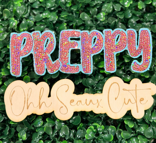 6” Sequin PREPPY- OSC ORIGINAL