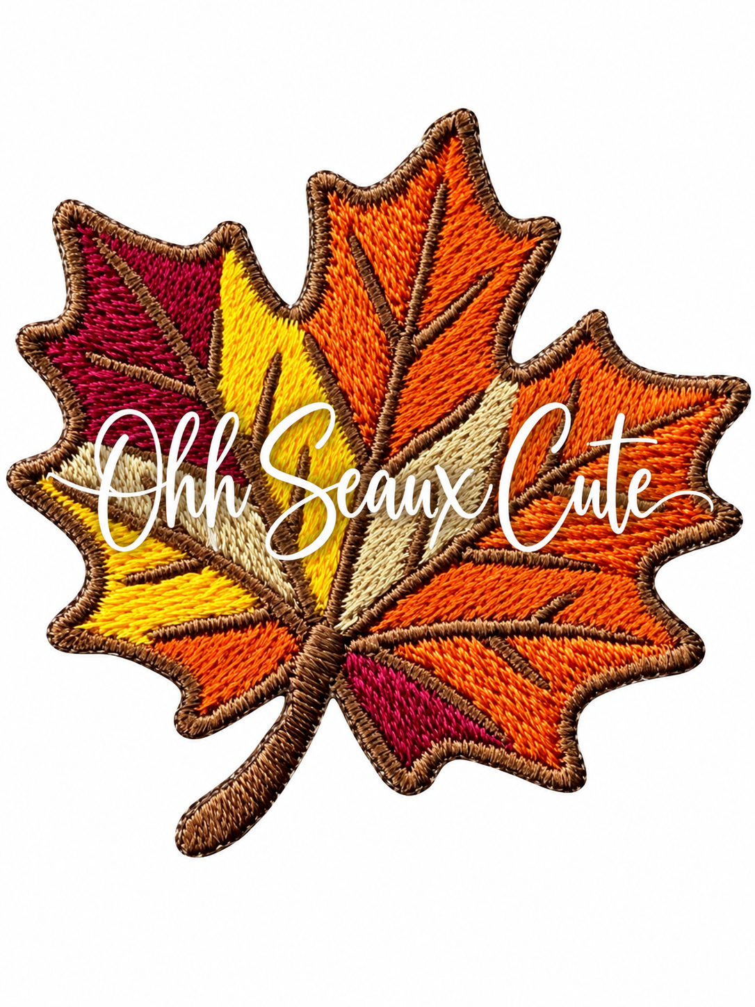 2” Prism Maple Leaf