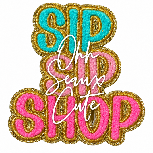 3.5” Chenille SIP SIP SHOP