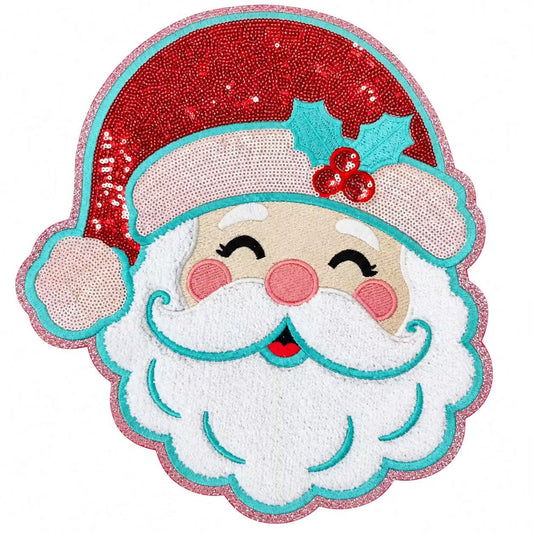 PREORDER 12” Sequin Santa Head  ETA 11/20 (Copy)